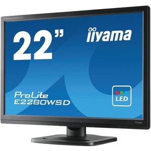 Monitor LED Iiyama ProLite E2280WSD-B1 22 inch 5 ms Black