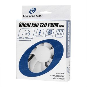 Ventilator pentru carcasa Cooltek 120mm Silent Fan 120 PWM low