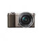 Aparat foto Mirrorless Sony Alpha A5100 24.3 Mpx WiFi NFC Black Kit 16-50mm si 55-210mm