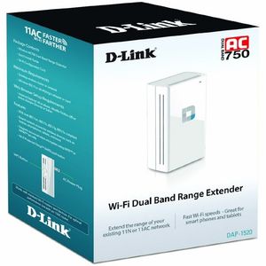 Range Extender Wireless D-Link DAP-1520 Dual Band