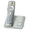 Telefon DECT Panasonic KX-TGE210FXN Tastatura cu Iluminare Timp Convorbire pana la 16 ore Argintiu