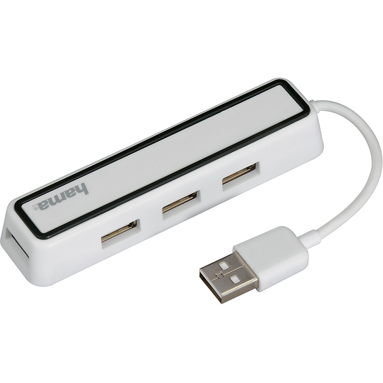 Hub USB USB 2.0 4 porturi White
