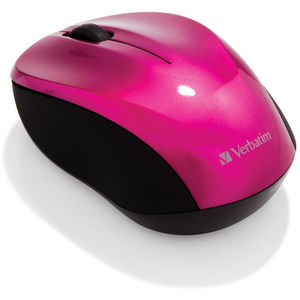 Mouse wireless Verbatim 49043 GO Nano roz