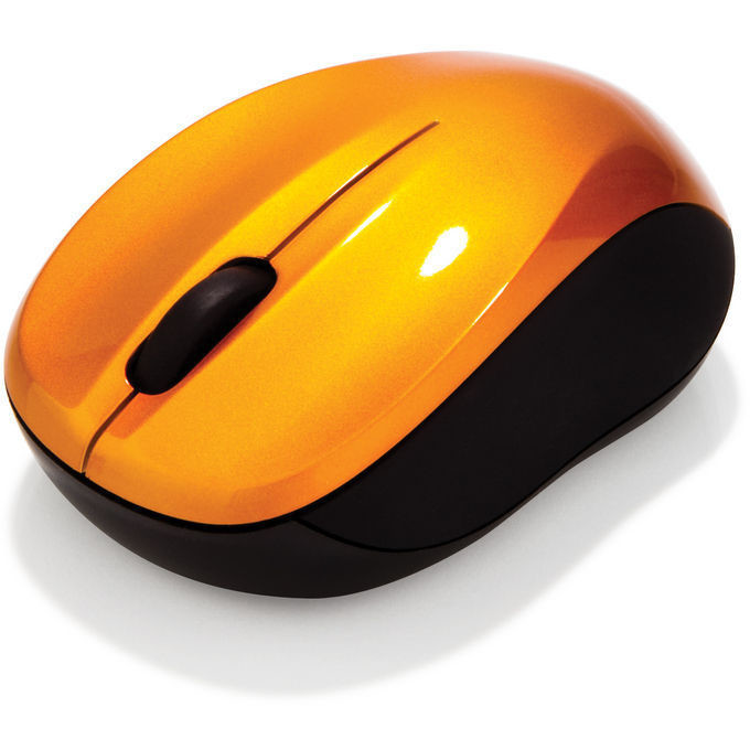 Mouse wireless 49045 GO Nano Portocaliu