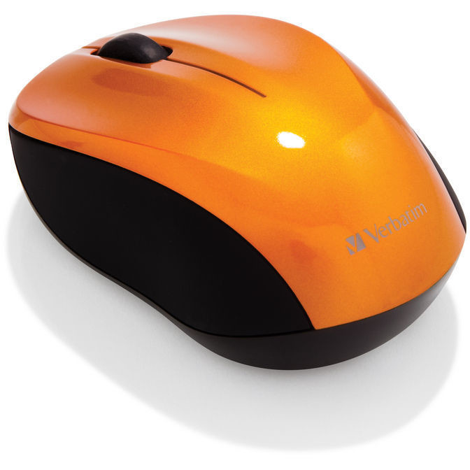 Mouse wireless Verbatim 49045 GO Nano Portocaliu — imaginea 3