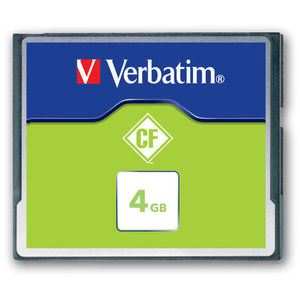 Card Verbatim Compact Flash 4GB