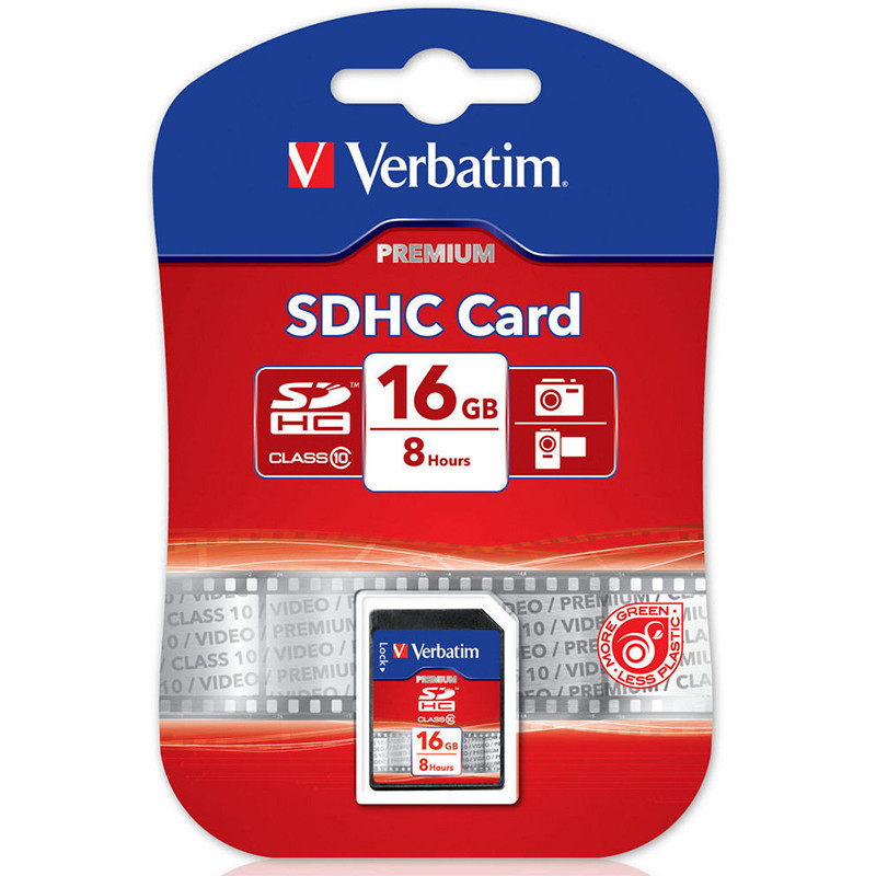 Card Verbatim SDHC 16GB Clasa 10 — imaginea 2