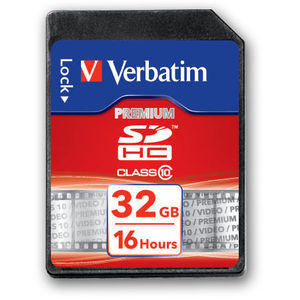 Card Verbatim SDHC 32GB Clasa 10