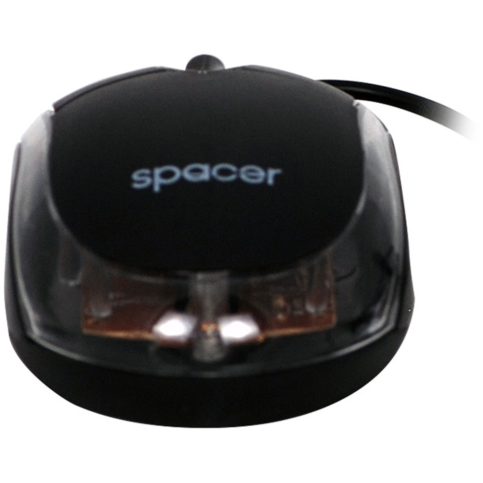 Mouse Spacer SPMO-080 Black — imaginea 3