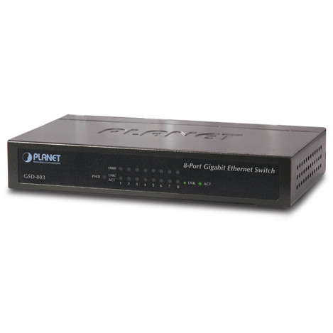 Switch GSD-803 8 porturi Gigabit