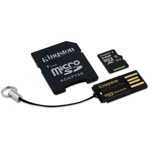 Card Kingston Micro SDXC 64GB Clasa 10  USB 2.0  SD Adaptor