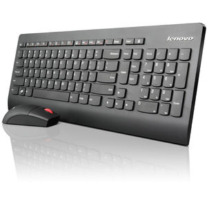Kit tastatura si mouse wireless Lenovo 0A34067 Ultraslim Plus black