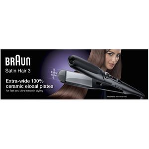 Placa de indreptat parul Braun Satin Hair 3 ST310 185 grade Negru