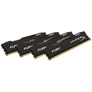 Memorie HyperX Fury Black 16GB DDR4 2666 MHz CL15 Quad Channel Kit