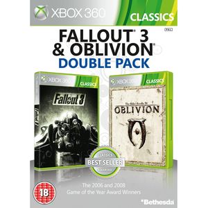 Joc consola Bethesda Fallout 3 and The Elder Scrolls IV Oblivion Double Pack - XBOX 360