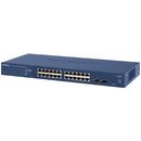 Switch NetGear GS724T-400EUS 24 porturi x 10/100/1000 Mb/s