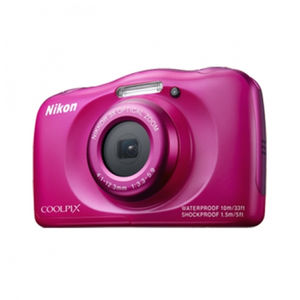 Aparat foto Nikon Coolpix S33 13.2 Mpx zoom optic 3x subacvatic Backpack Kit Roz