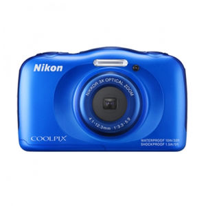 Aparat foto Nikon Coolpix S33 13.2 Mpx zoom optic 3x subacvatic Albastru