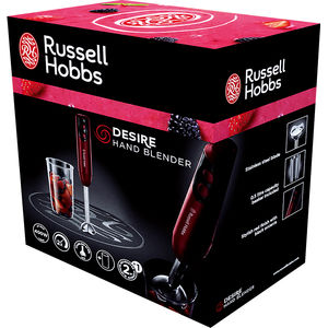 Blender Russel Hobbs Desire Hand 400W Rosu