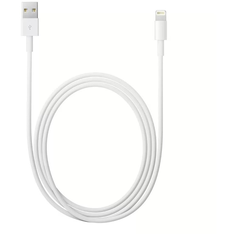 Cablu de date MD819ZM/A 2m pentru iPhone / iPod / iPad White thumbnail
