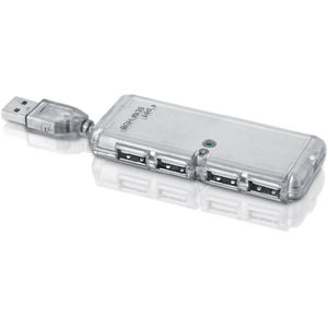 Hub USB Ibox T008 4 porturi Silver