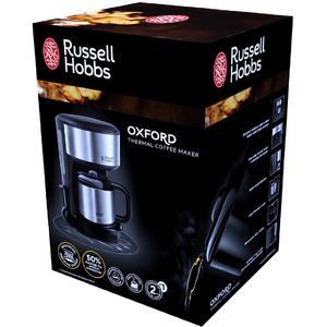 Cafetiera Russel Hobbs Oxford Thermal 1000W 1 l inox / negru