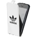 Husa Adidas alb / negru pentru Apple iPhone 5 / 5S