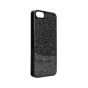 Husa Protectie Spate Xqisit iPlate Glamor neagra pentru Apple iPhone 5 / 5S