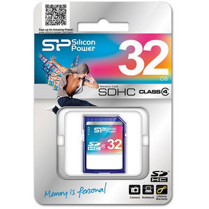 Card Silicon Power SDHC 32GB Clasa 4