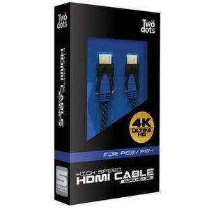 Cablu Two Dots tip HDMI Ultra HD pentru PS3 / PS4