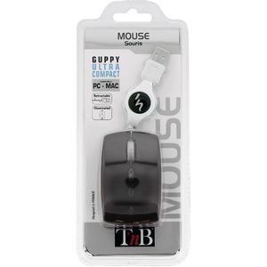 Mouse TnB MUG3BK Guppy 3 Black