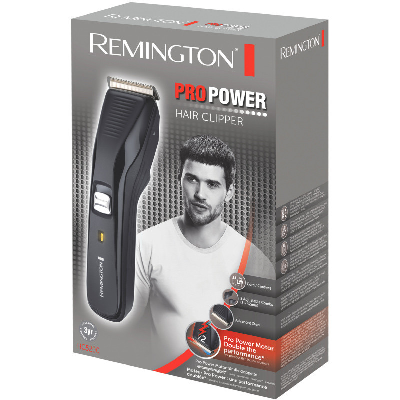 Mașina de tuns Remington HC5200 Pro Power neagră — imaginea 4