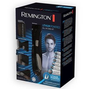 Set de ingrijire personala Remington PG6060 Lithium Powered Grooming Kit negru