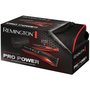 Masina de tuns Remington HC5356 Pro Power Gift Pack Negru / Rosu