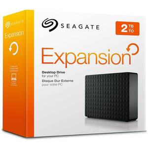 Hard disk extern Seagate Expansion Desktop Drive 2TB 3.5 inch USB 3.0 Black