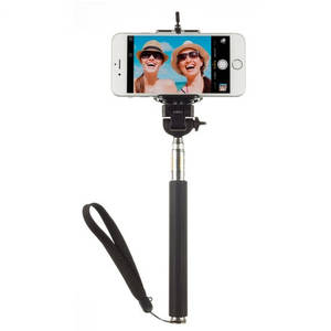 Kitvision Selfie Stick SPSSBK extensibil cu suport de telefon Negru