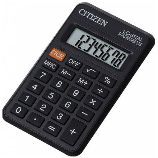 Calculator de birou LC-310N 8 cifre negru