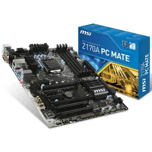 Placa de baza MSI Z170A PC MATE Intel LGA1151 ATX
