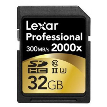 Card Professional 2000x 32GB SDHC Clasa 10 UHS-II 300MB/s cu adaptor USB 3.0 thumbnail