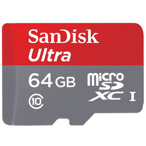 Card Sandisk Ultra Android microSDXC 64GB Clasa 10 80Mbs