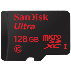 Card Sandisk Ultra Android microSDXC 128GB Clasa 10 80Mbs