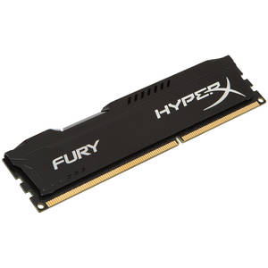 Memorie HyperX Fury Black 4GB DDR3 1600 MHz CL10