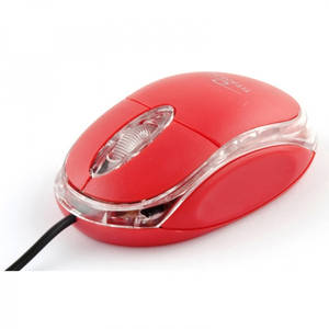 Mouse Esperanza TITANUM Optical RAPTOR TM102R Red