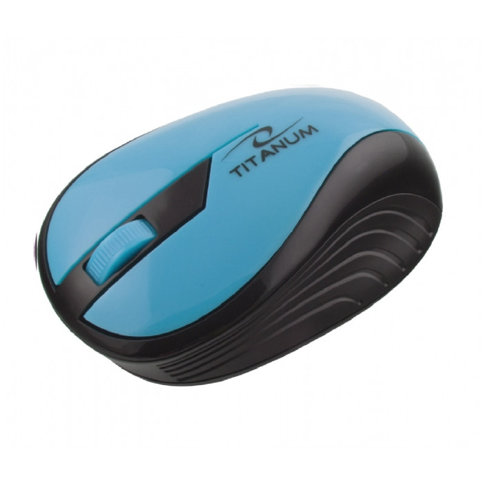 Mouse TITANUM RAINBOW Optical Wireless TM114B Turquise