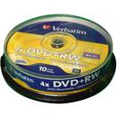 DVD+RW 4.7Gb 4X 10 bucati