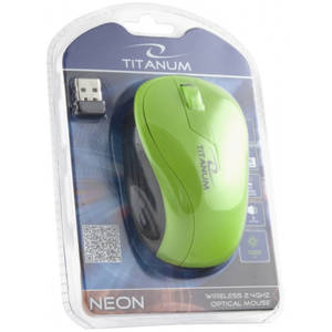 Mouse Esperanza TITANUM NEON Optical Wireless TM115G Green
