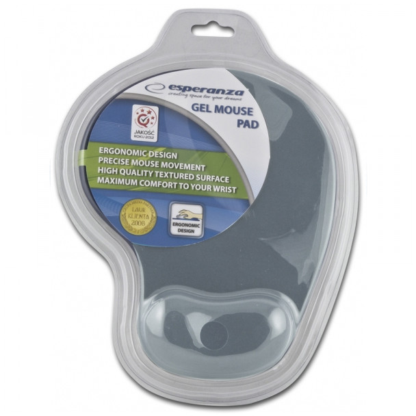 Mousepad Gel EA137B Grey