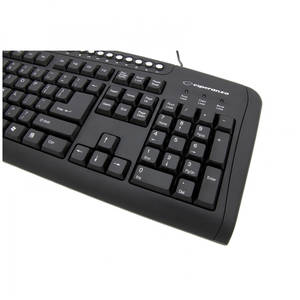 Tastatura Esperanza Multimedia USB EK107 Black