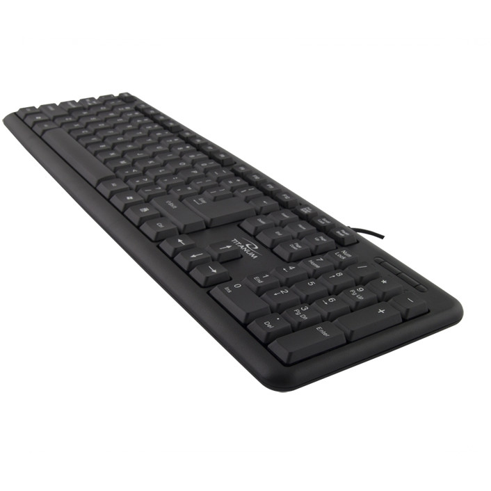 Tastatura Titanum Standard USB TK101 Black