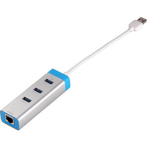 Hub USB Itec U3GLAN3HUB 3 porturi USB 3.0